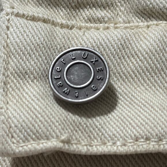 Saltwater Luxe women’s size XS long sleeve button up Rowan jacket bone color NWT - Picture 7 of 15